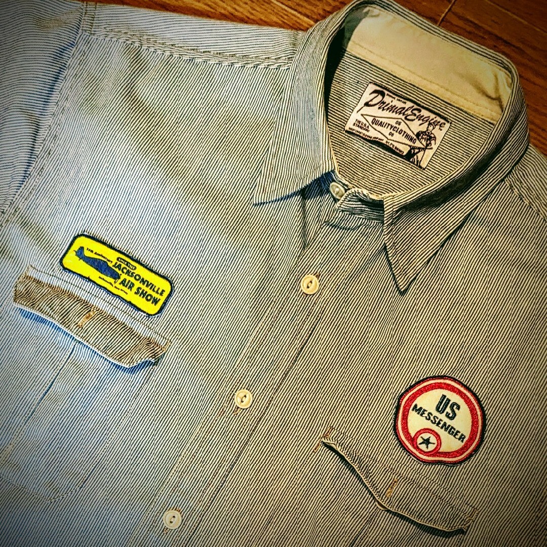 primal engine  半袖シャツ  Lサイズ メンズのトップス(Tシャツ/カットソー(半袖/袖なし))の商品写真