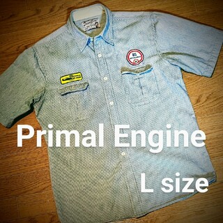 primal engine  半袖シャツ  Lサイズ(Tシャツ/カットソー(半袖/袖なし))