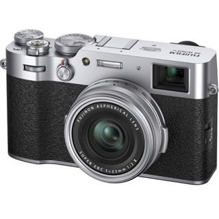 フジフイルム(富士フイルム)の新品未使用 FUJIFILM X100V シルバー(コンパクトデジタルカメラ)