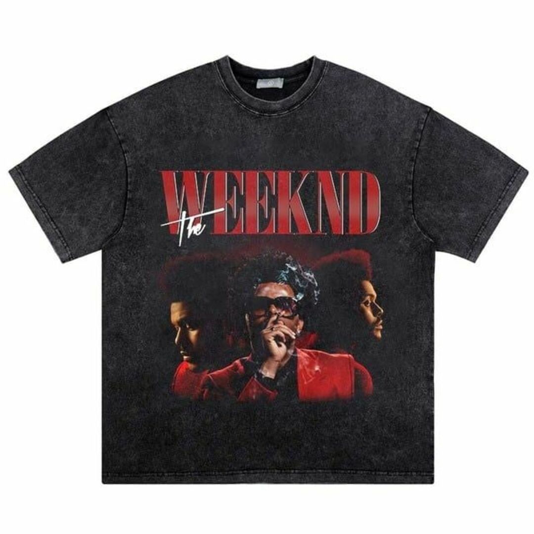 The Weeknd ヴィンテージ加工Tシャツ ザ・ウィークエンド