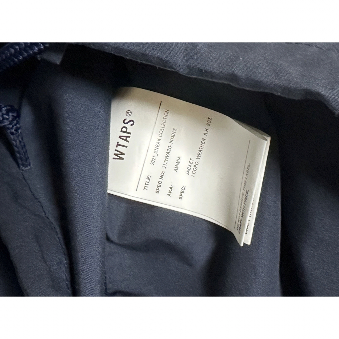 W)taps(ダブルタップス)のWtaps a.h. ssz AMIMIA jacket Sサイズ メンズのジャケット/アウター(ナイロンジャケット)の商品写真