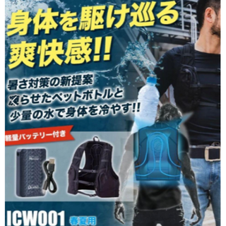 CUC アイスウォーターベストPRO ICW001 熱中・猛暑対策 クールベスト