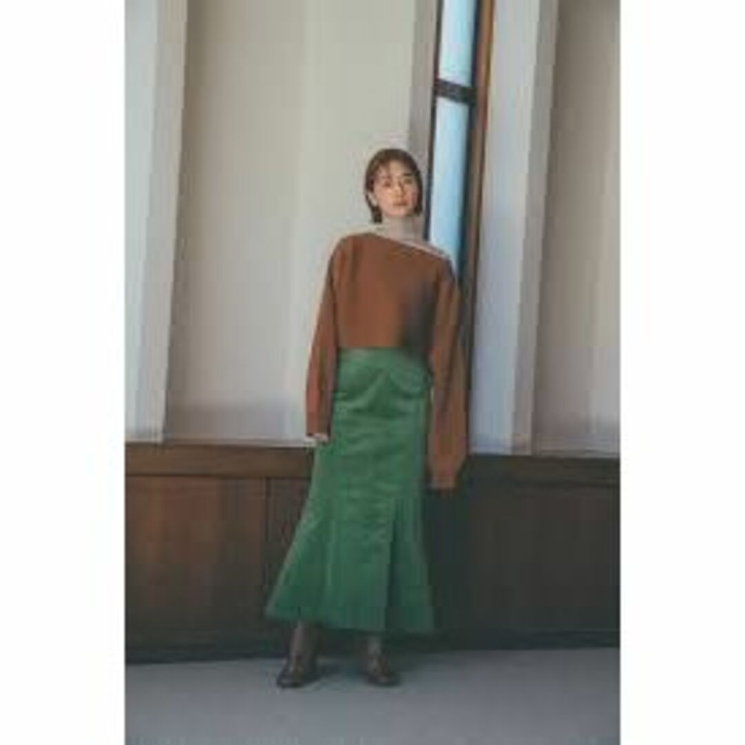 CLANE(クラネ)の【CLANE クラネ】THIN CORDUROY MERMAID SKIRT レディースのスカート(ロングスカート)の商品写真