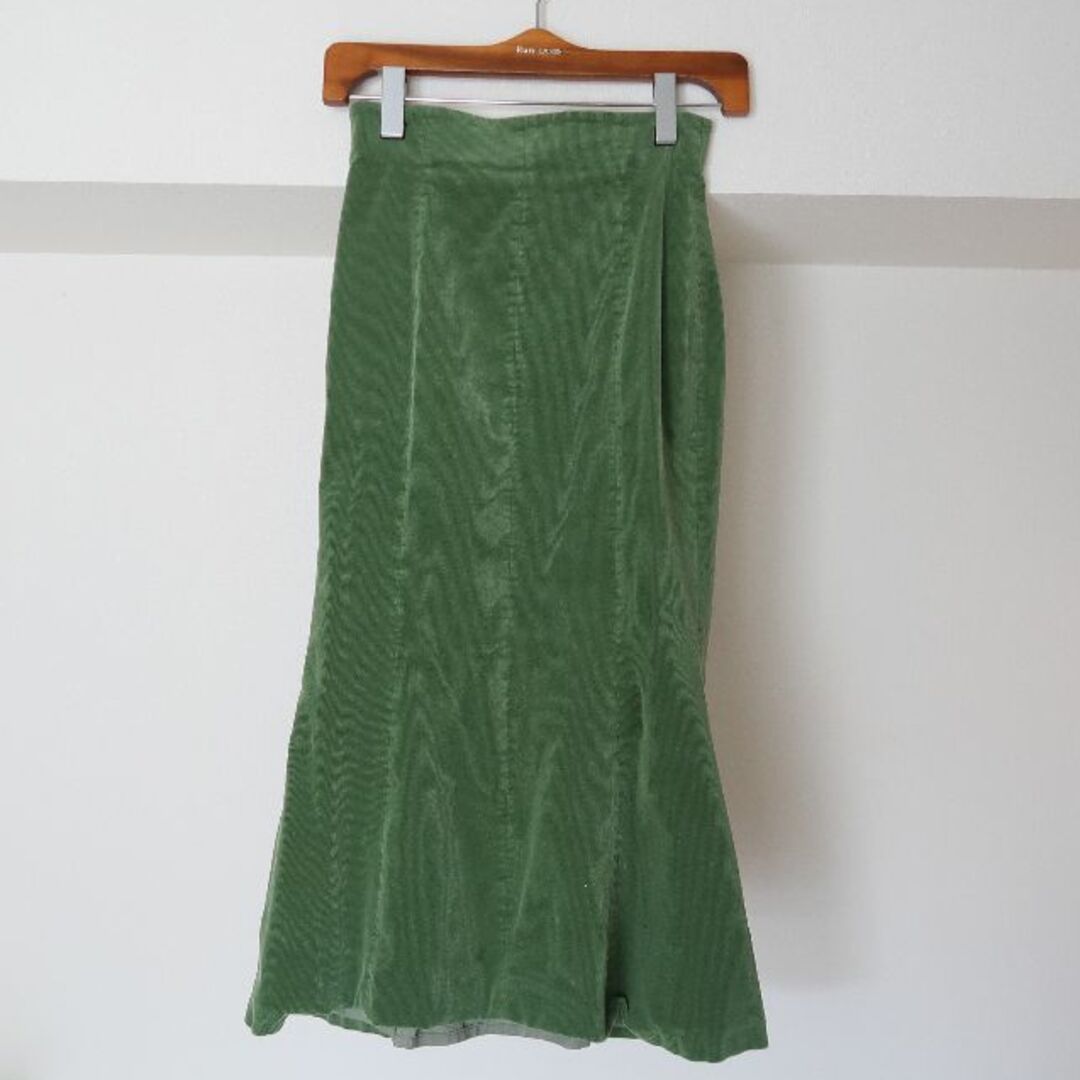 【CLANE クラネ】THIN CORDUROY MERMAID SKIRT