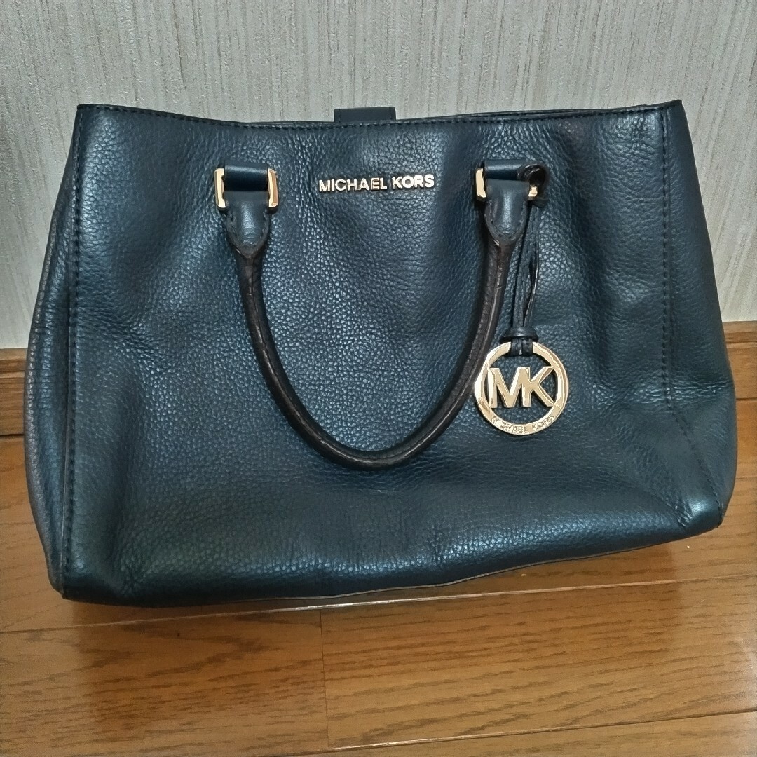 ハンドバッグ　MICHAEL KORS　ネイビー