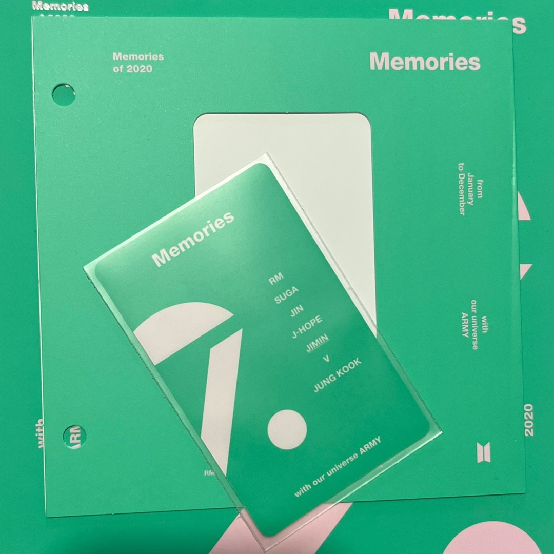 新品♡BTS Memories of 2020 Blu-ray トレカジミン♡