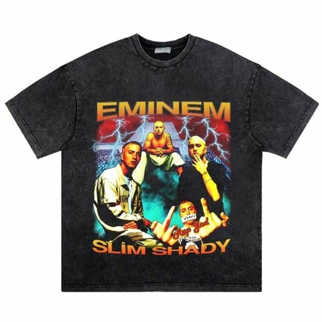 Eminem ヴィンテージ加工Tシャツ Vol.18 エミネム slim