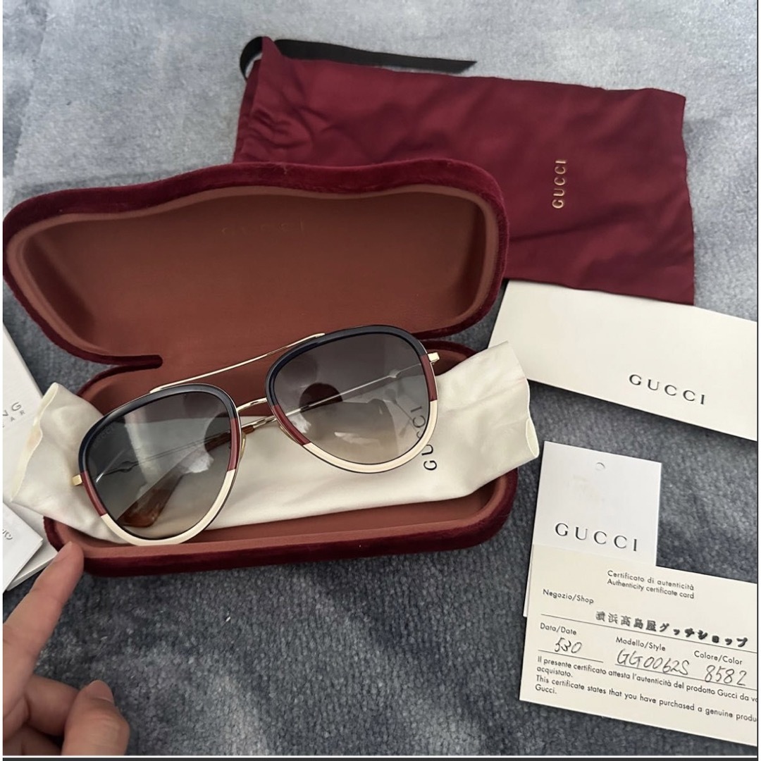 Gucci(グッチ)のGUCCI  サングラス レディースのファッション小物(サングラス/メガネ)の商品写真