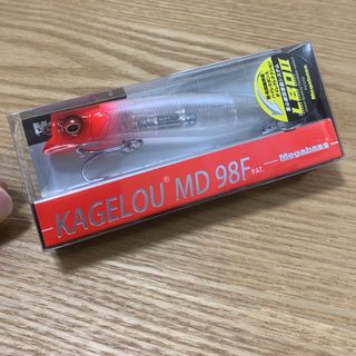 メガバス(Megabass)のメガバス　カゲロウ　MD98F レッドヘッド(ルアー用品)