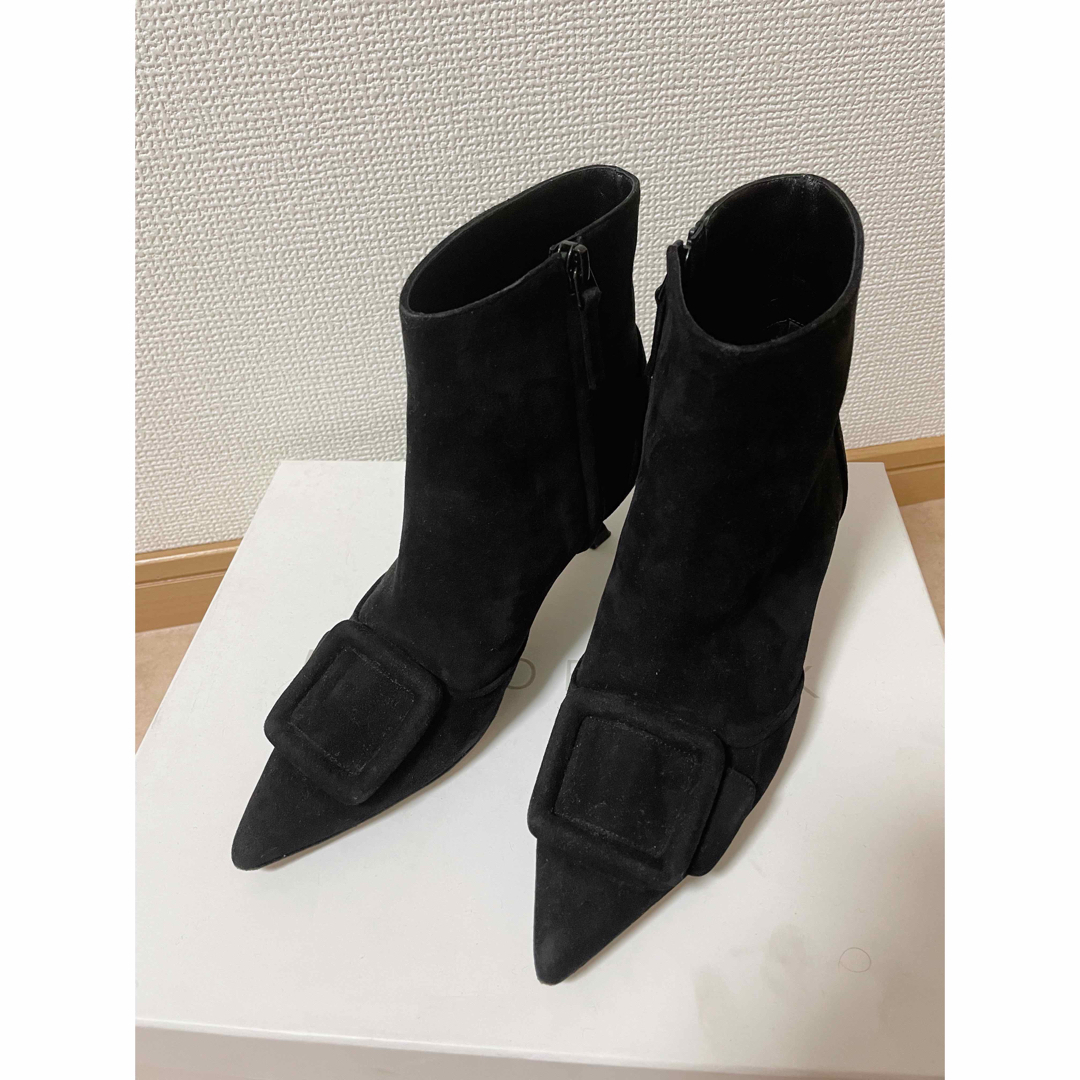 MANOLO BLAHNIK - 【美品】マノロブラニク ブーツ 351/2 メイセール