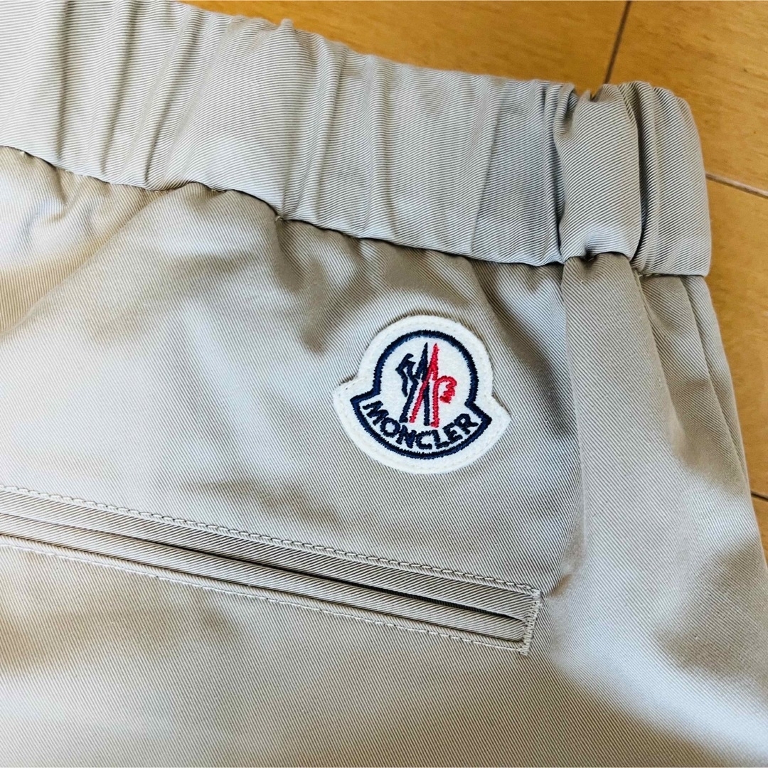 MONCLER モンクレール 長ズボン パンツ ベージュ ロゴ 48