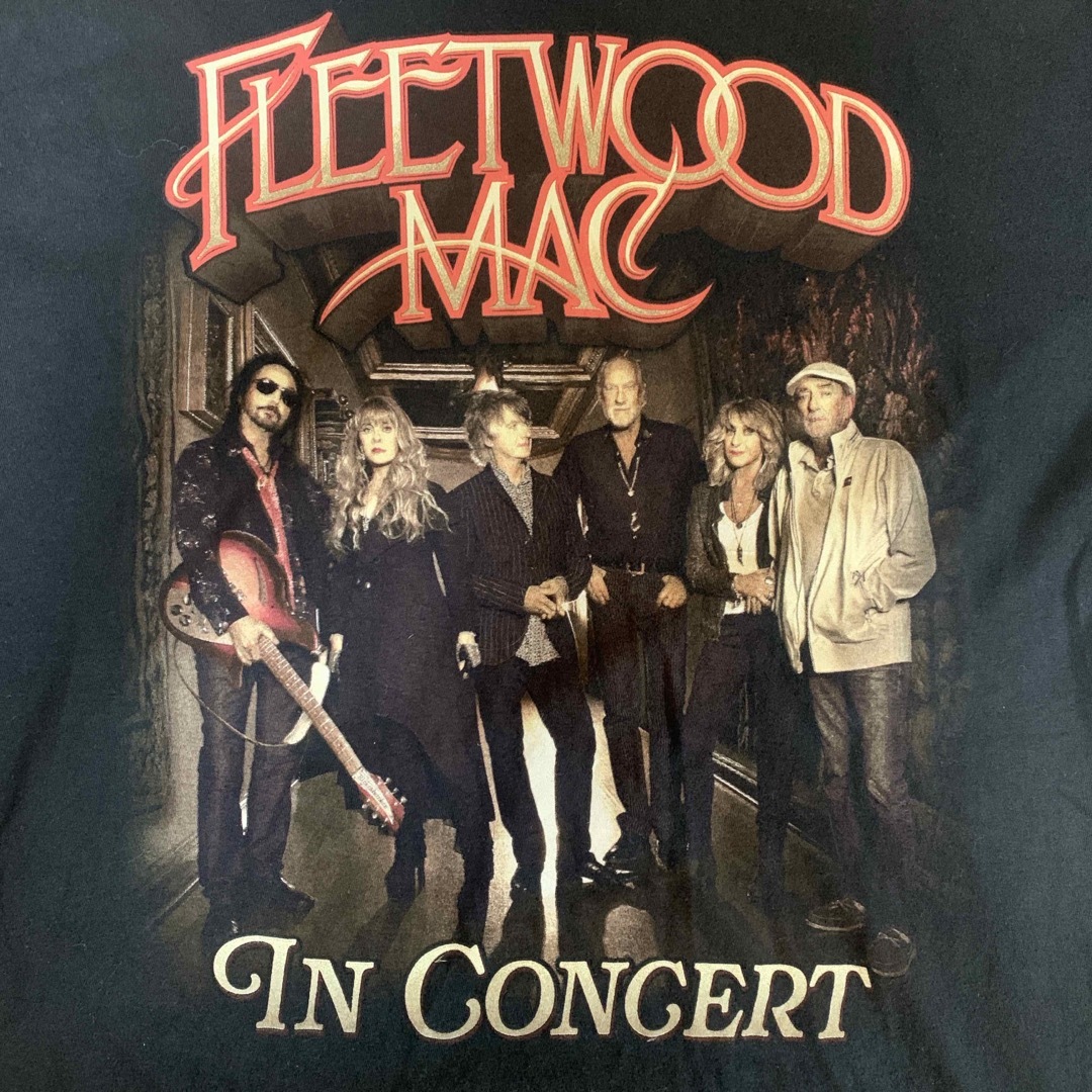 MUSIC TEE(ミュージックティー)の【希少】Fleetwood Mac　フリートウッド・マック　バンドTシャツ XL メンズのトップス(Tシャツ/カットソー(半袖/袖なし))の商品写真