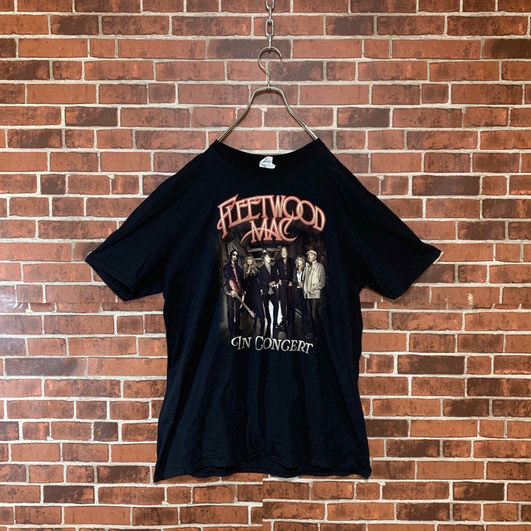 MUSIC TEE(ミュージックティー)の【希少】Fleetwood Mac　フリートウッド・マック　バンドTシャツ XL メンズのトップス(Tシャツ/カットソー(半袖/袖なし))の商品写真