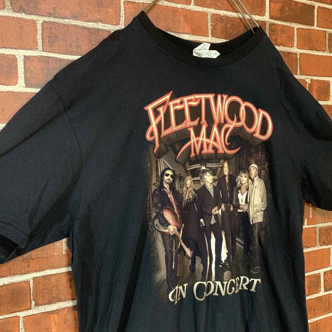 MUSIC TEE(ミュージックティー)の【希少】Fleetwood Mac　フリートウッド・マック　バンドTシャツ XL メンズのトップス(Tシャツ/カットソー(半袖/袖なし))の商品写真