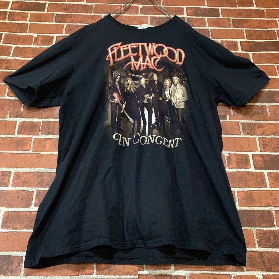 MUSIC TEE(ミュージックティー)の【希少】Fleetwood Mac　フリートウッド・マック　バンドTシャツ XL メンズのトップス(Tシャツ/カットソー(半袖/袖なし))の商品写真