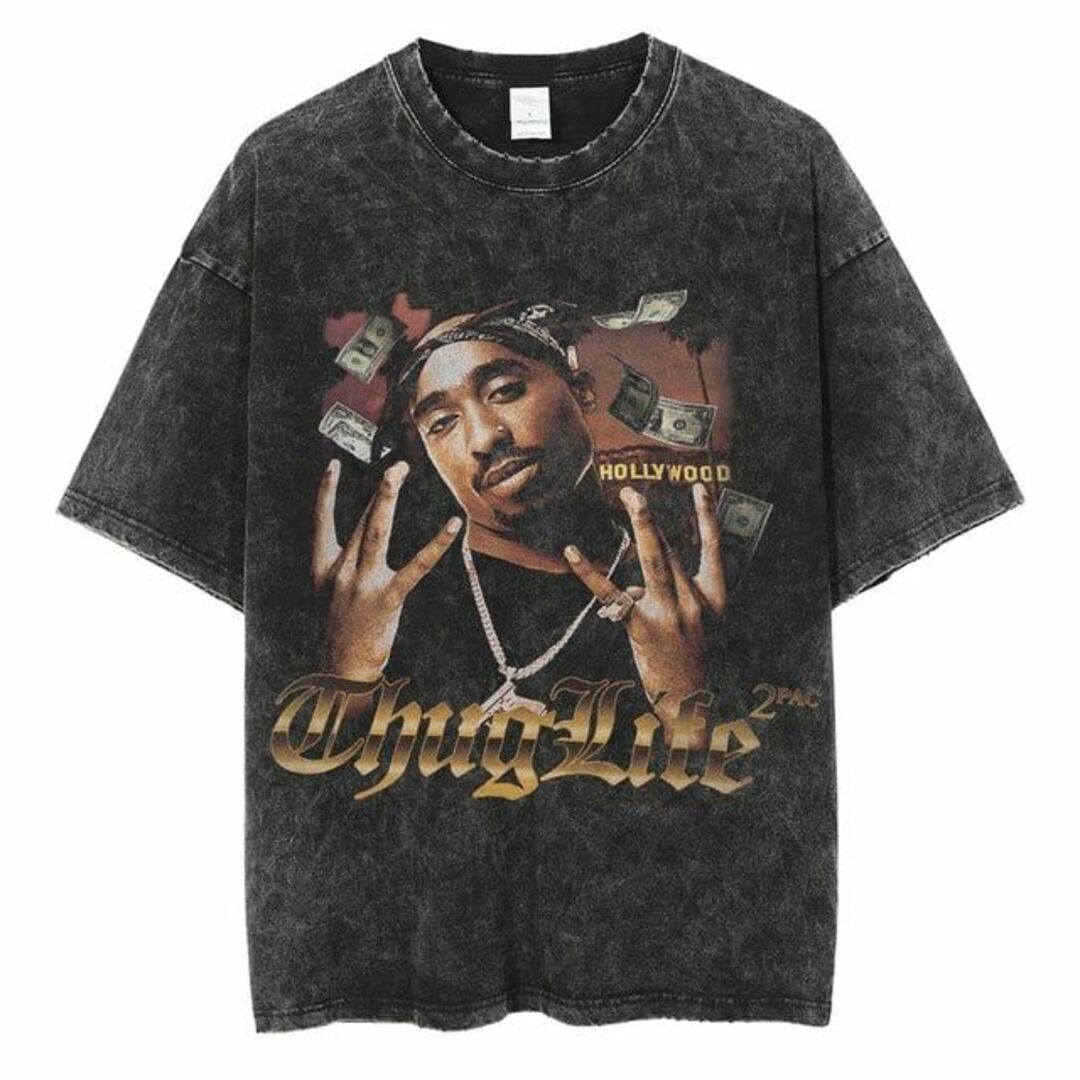 2PAC ヴィンテージ加工Tシャツ Vol.20 2パック ツーパック