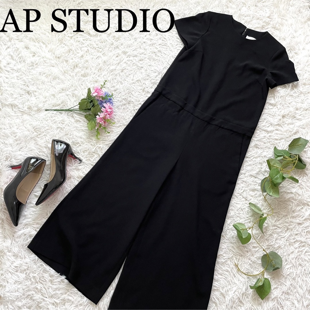 AP STUDIO(エーピーストゥディオ)の【即完売】AP STUDIO エーピーストゥディオ　オールインワン　サロペット レディースのパンツ(オールインワン)の商品写真