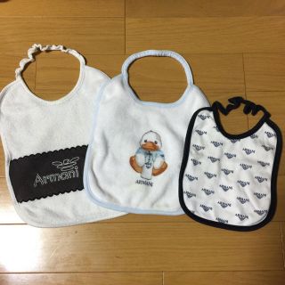 アルマーニ ジュニア(ARMANI JUNIOR)のmii様専用 アルマーニ スタイ (ベビースタイ/よだれかけ)