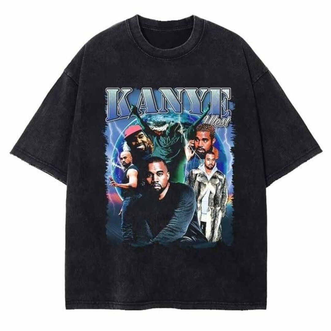 Kanye West ヴィンテージ加工Tシャツ Vol.7 Ye