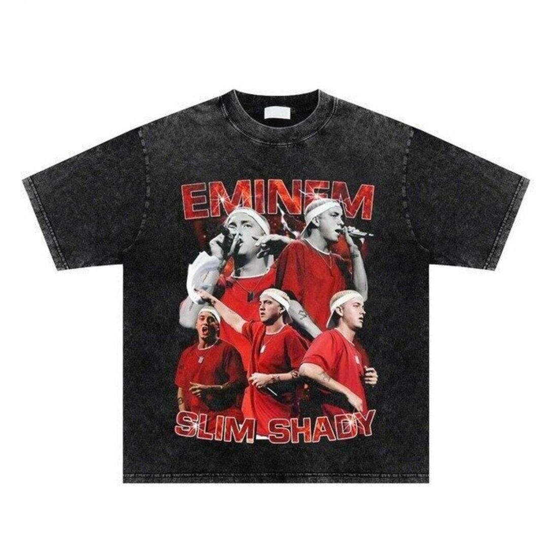 Eminem ヴィンテージ加工Tシャツ Vol.22 エミネム slim