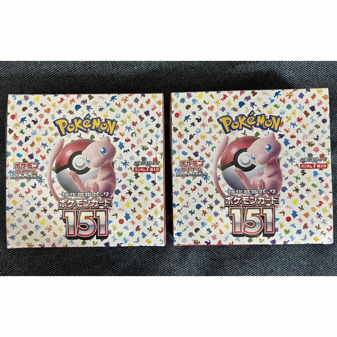 ポケモンカード　１５１2box(シュリンク付き)