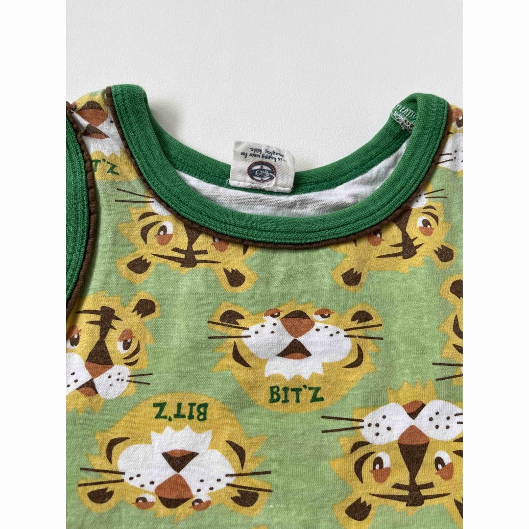 Bit'z(ビッツ)のBit'z  ビッツ　タンクトップ　子供服　100cm トラ柄 キッズ/ベビー/マタニティのキッズ服男の子用(90cm~)(Tシャツ/カットソー)の商品写真