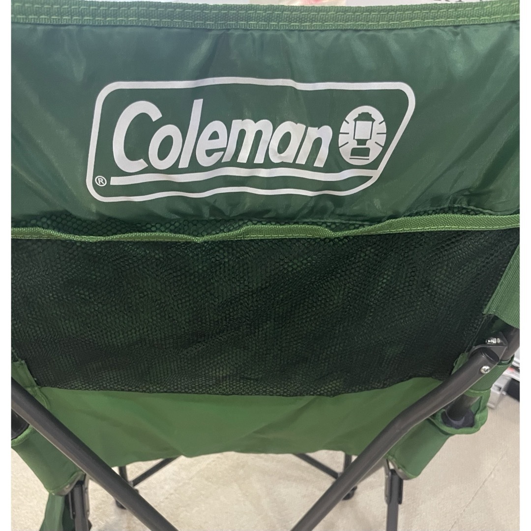 Coleman(コールマン)のjao様専用　Coleman ハイバックリラックスチェア　グリーン スポーツ/アウトドアのアウトドア(テーブル/チェア)の商品写真