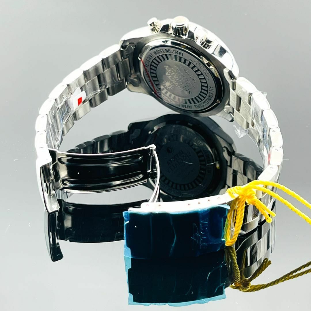 INVICTA - 新品未使用・送料無料 インビクタ メンズ腕時計 シルバー クロノグラフ AA41の通販 by ZASSOWORKS☆絶賛