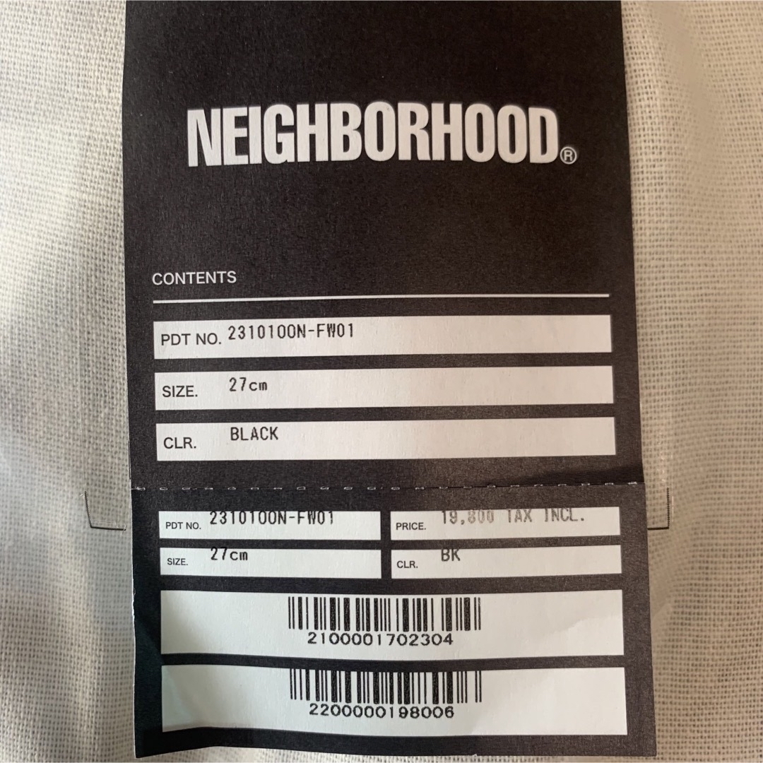 NEIGHBORHOOD(ネイバーフッド)の27【NEIGHBORHOOD】SPORT FLEX／新品未使用品／送料込み メンズの靴/シューズ(サンダル)の商品写真