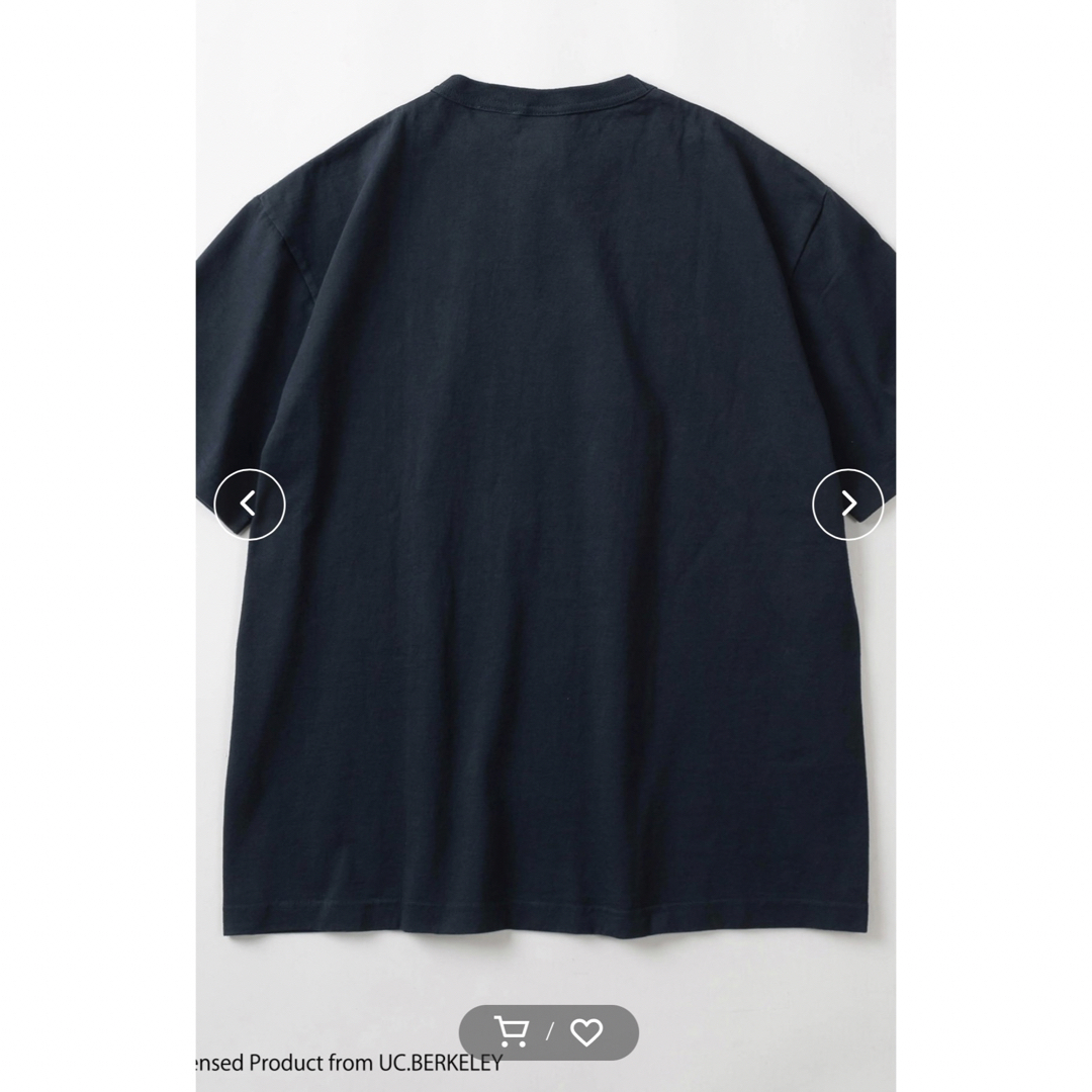 【新品】Champion T-1011 カレッジtシャツ バークレー　ラバーロゴ