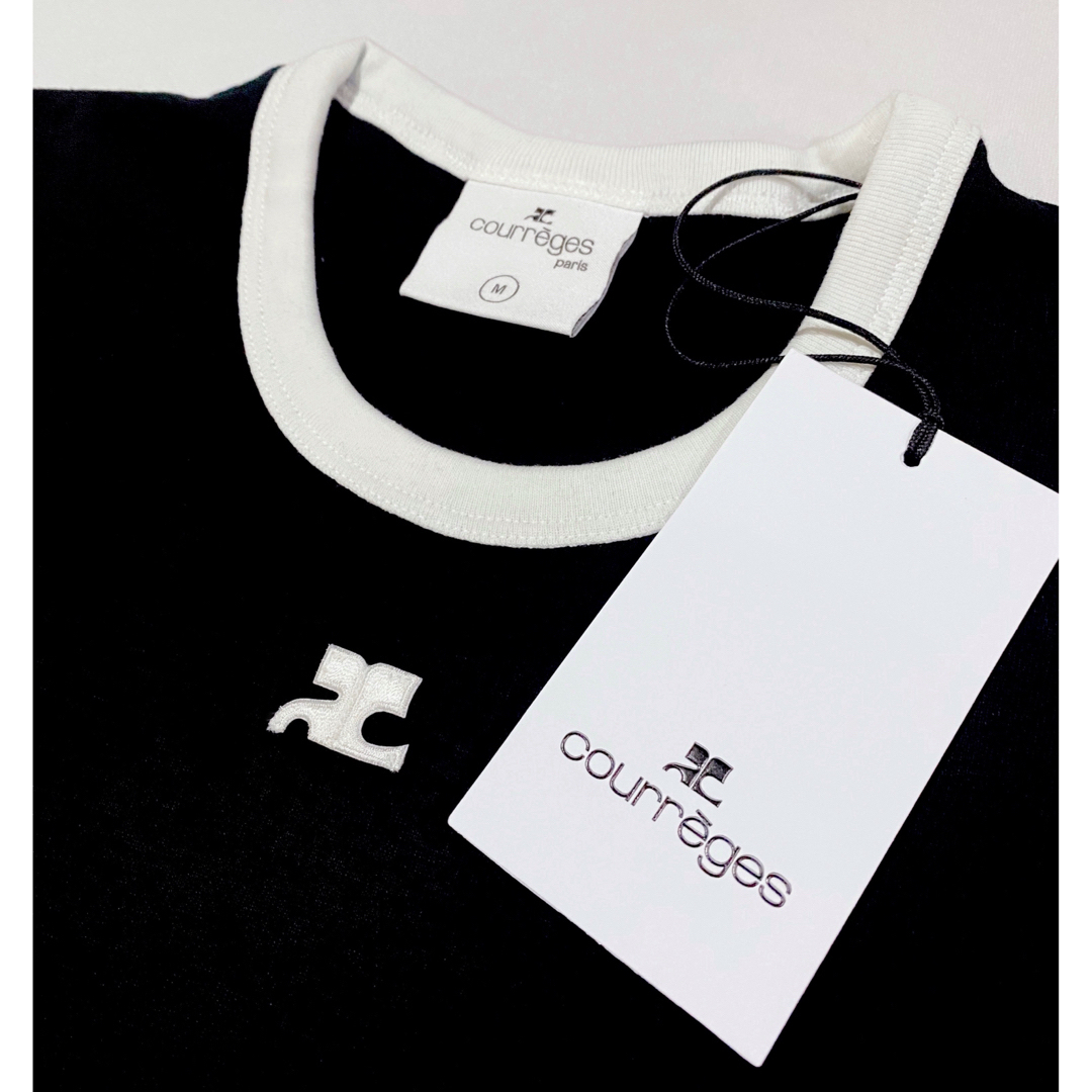 Courreges(クレージュ)の新品未使用 COURREGES クレージュ ロゴ Tシャツ レディースのトップス(Tシャツ(半袖/袖なし))の商品写真