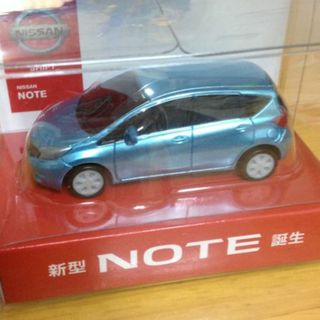 ニッサン(日産)の日産 新型NOTE プルバックカー(ミニカー)