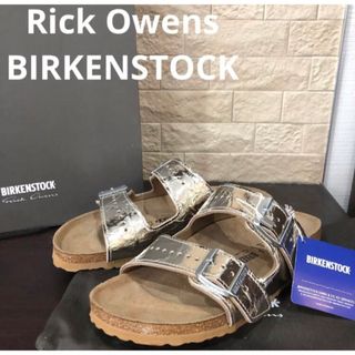 リックオウエンス(Rick Owens)の値下げ 新品未使用タグ付き　ビルケンシュトック　リックオウエンス　サンダル(サンダル)