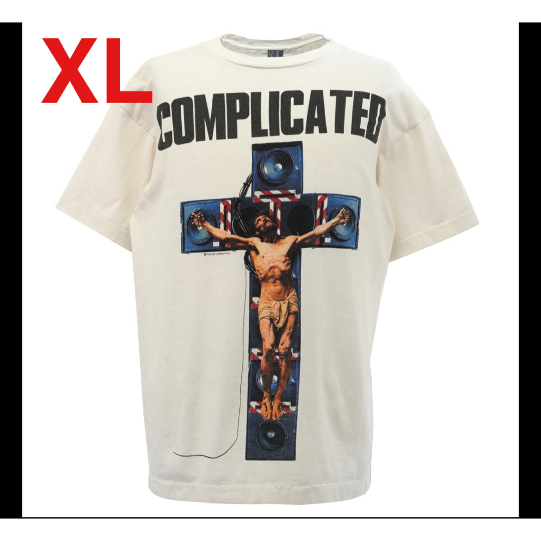 SAINT Mxxxxxx KOSUKE KAWAMURA TEE XL Tシャツ/カットソー(半袖 SAINT Mxxxxxx KOSUKE KAWAMURA TEE XL Tシャツ/カットソー(半袖