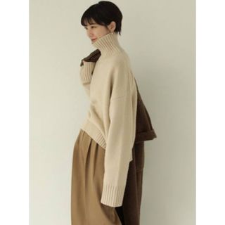 トゥデイフル(TODAYFUL)の【美品 タグ付】Superfine Wool Knit TODAYFUL(ニット/セーター)