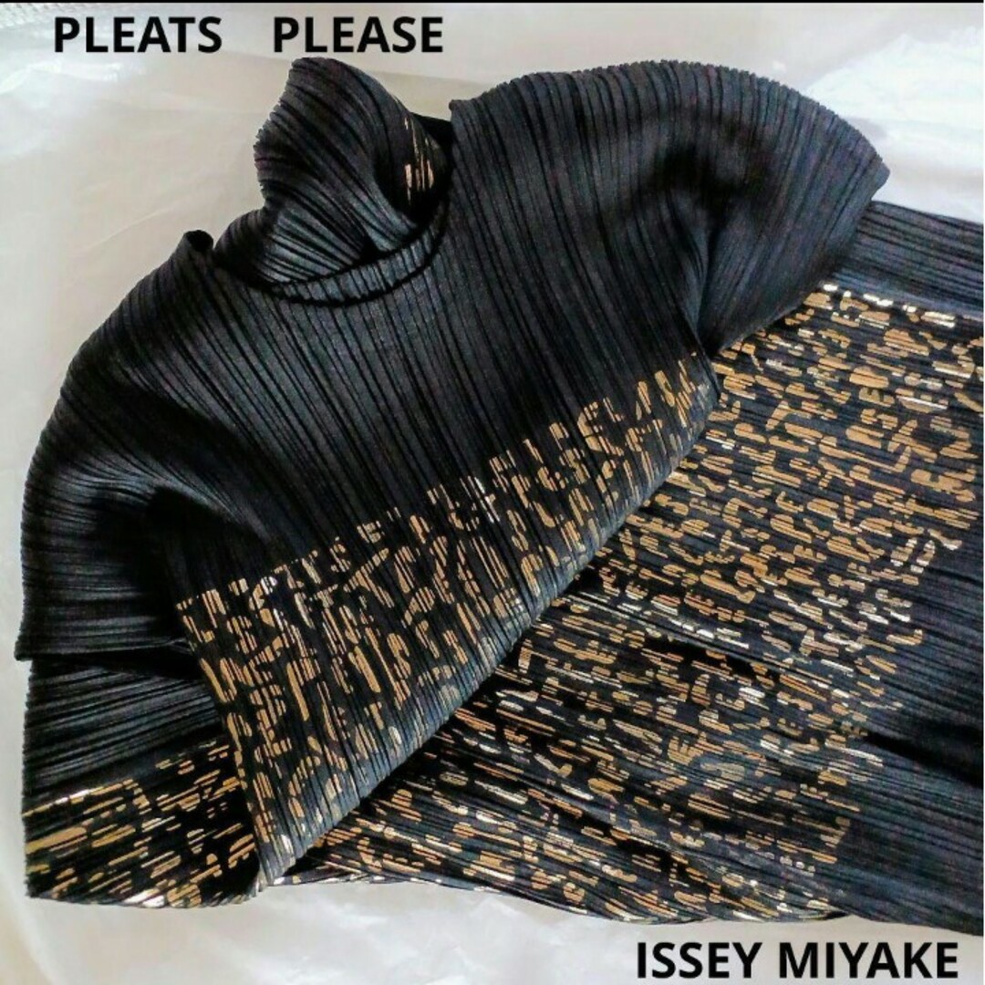 PLEATS PLEASE イッセイミヤケ 長袖 マキシ丈 ワンピース M