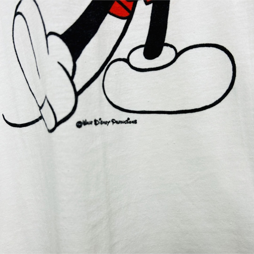 Disney(ディズニー)のUSA製　70s Disney tropix togs リンガーT ミッキー メンズのトップス(Tシャツ/カットソー(半袖/袖なし))の商品写真