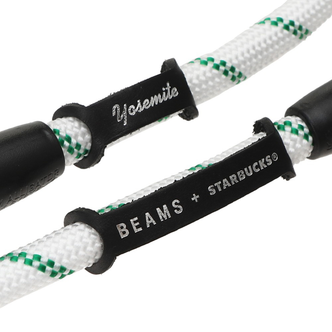 STARBUCKS × BEAMS × YOSEMITE STRAP ホワイト | tradexautomotive.com