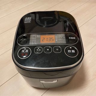 アイリスオーヤマ(アイリスオーヤマ)のアイリスオーヤマ 炊飯器 マイコン式 5.5合 ブラック RC-MA50AZ-B(炊飯器)