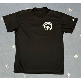 アシックス(asics)のasics アシックス バスケ Tシャツ 練習着 黒(バスケットボール)