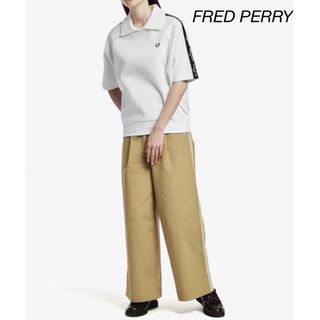 フレッドペリー(FRED PERRY)のFRED PERRY SIDE TAPED SWEAT TOPS(ポロシャツ)