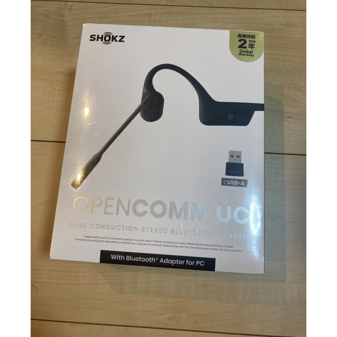 SHOKZ 骨伝導イヤホン OpenComm  オープンコム