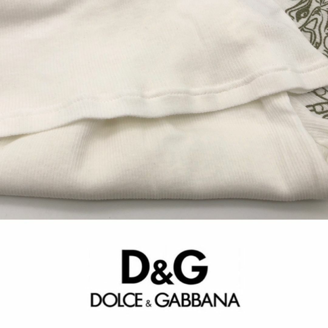 D&G ディー&ジー 未使用 DOLCE&GABBANA 半袖 Tシャツ M 7