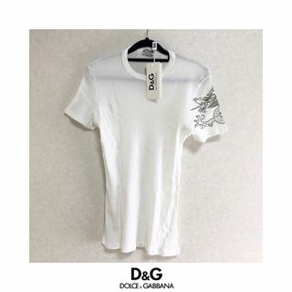ディーアンドジー(D&G)のD&G ディー&ジー 未使用 DOLCE&GABBANA 半袖 Tシャツ M(Tシャツ/カットソー(半袖/袖なし))
