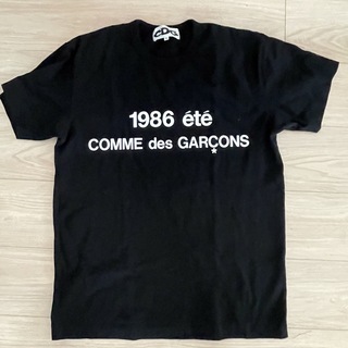 コムデギャルソン(COMME des GARCONS)の【必見！稀少アイテム】コムデギャルソン CDG 1986 ete Tシャツ 黒(Tシャツ/カットソー(半袖/袖なし))