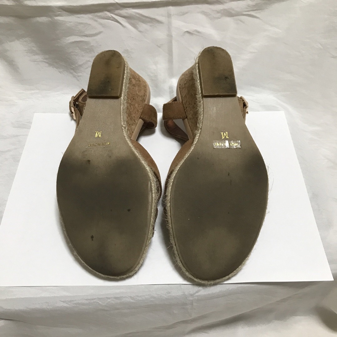 JELLY BEANS(ジェリービーンズ)のジェリービーンズ　サンダル　ベージュ レディースの靴/シューズ(サンダル)の商品写真