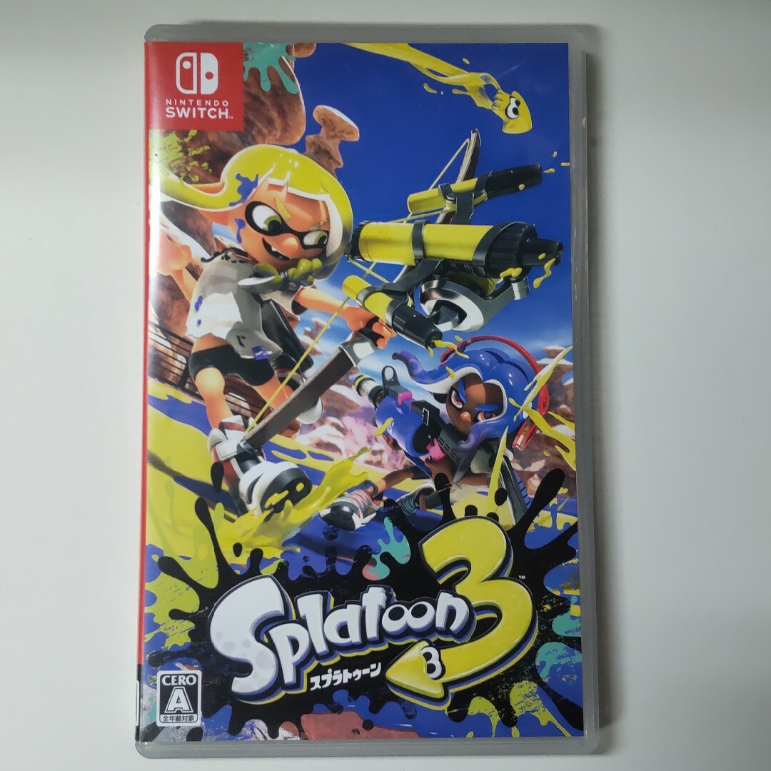 スプラトゥーン3 Switch エンタメ/ホビーのゲームソフト/ゲーム機本体(家庭用ゲームソフト)の商品写真