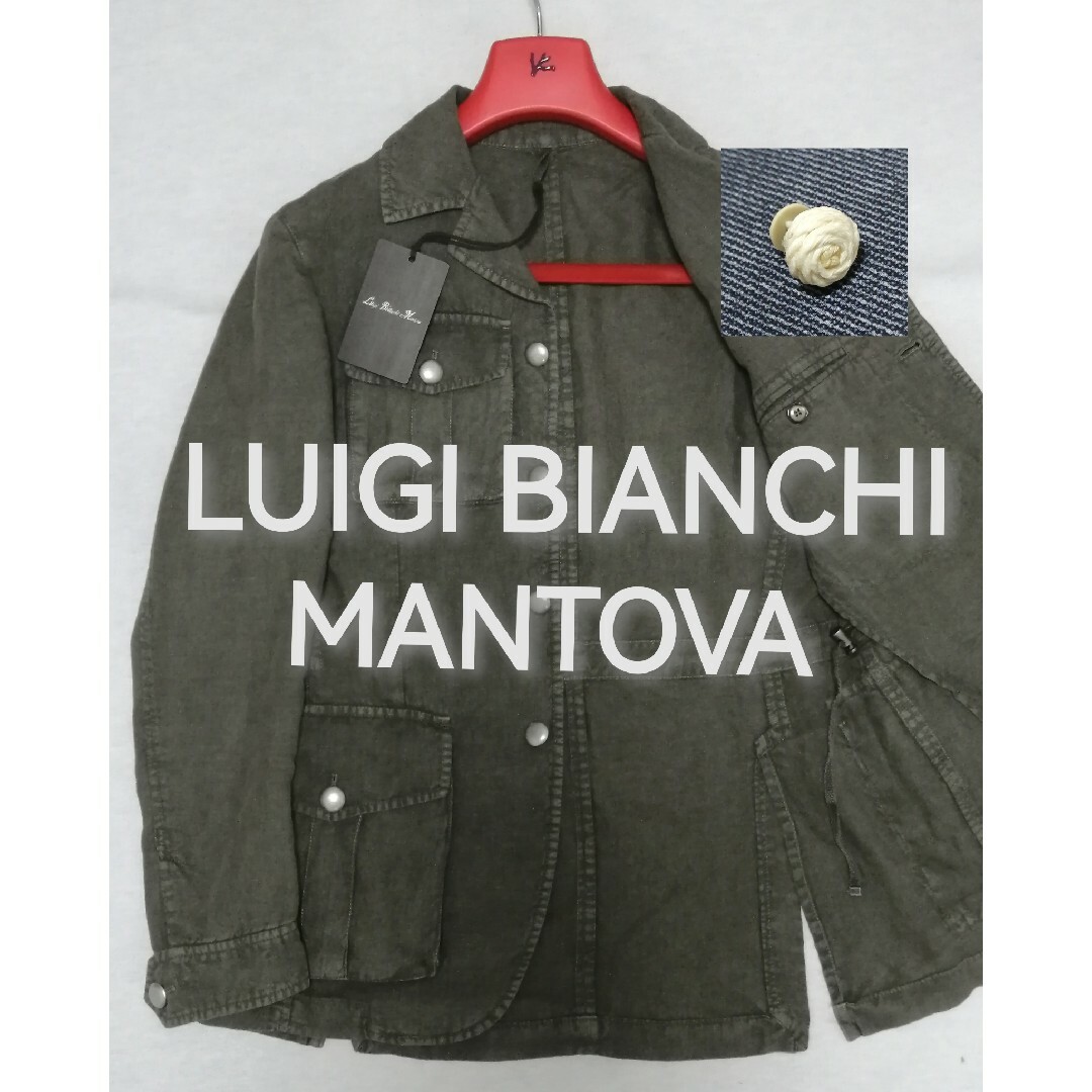 ★新品・メンズ★【LUIGI BIANCHI MANTOVA】ジャケット 44