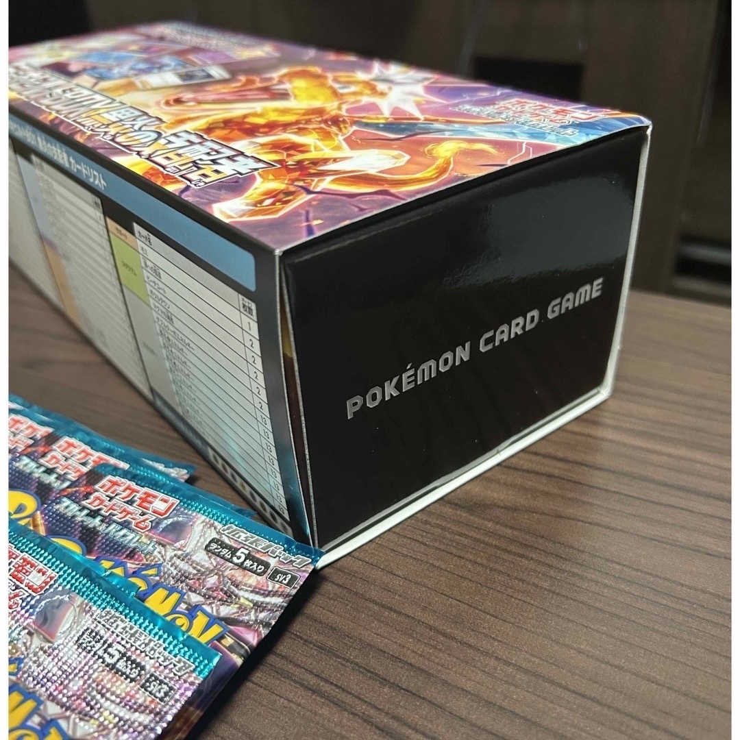 ポケモン(ポケモン)のポケモンカード 黒炎の支配者 デッキビルドbox(シュリンクなし) +30パック エンタメ/ホビーのトレーディングカード(Box/デッキ/パック)の商品写真