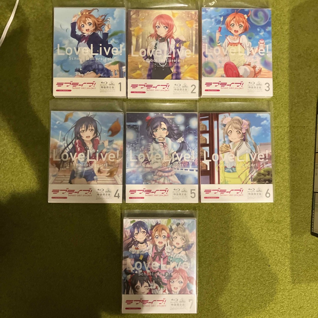 BANDAI(バンダイ)のラブライブ！特装限定版Blu-rayセット＋μ'sLIVEcollection エンタメ/ホビーのDVD/ブルーレイ(アニメ)の商品写真